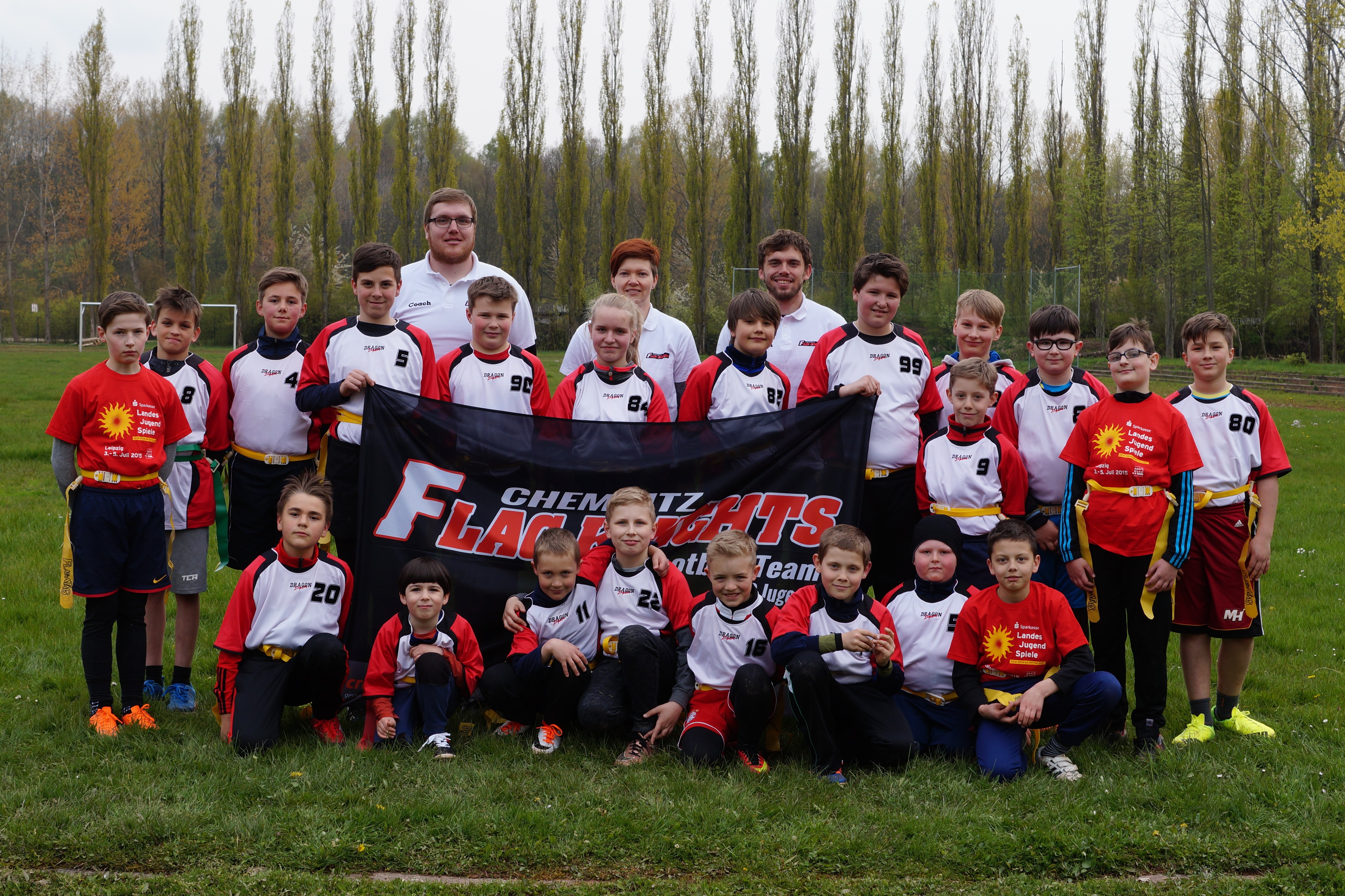 Teamfoto Flag Knights 2017