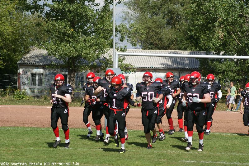Gameday 08.09.2012 | Crusaders vs. Wernigerode Mountain Tigers