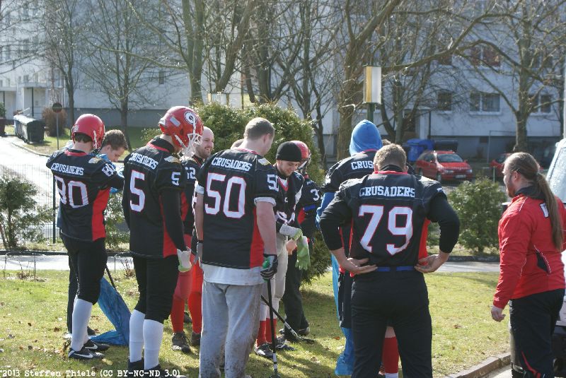 Frhjahrsputz bei den Crusaders