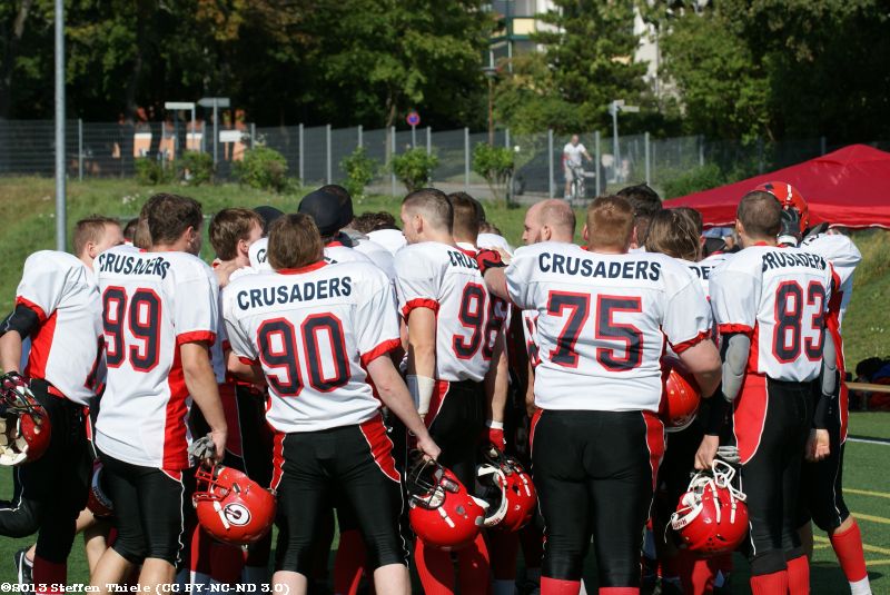 Gameday 14.09.2013 | Crusaders @ Erkner Razorbacks 