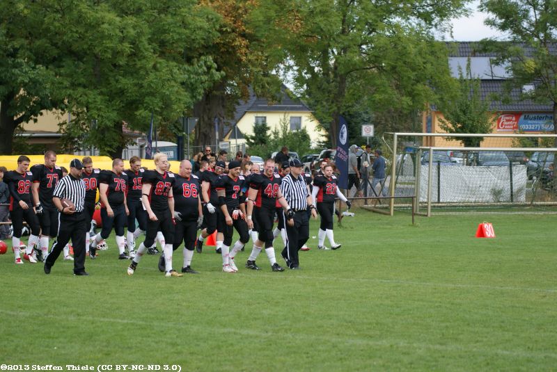 Gameday 21.09.2013 | Crusaders @ Potsdam Royals