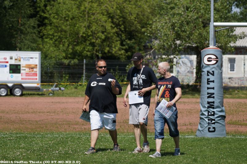 Gameday 06.07.2014 | Crusaders vs. Jena Hanfrieds