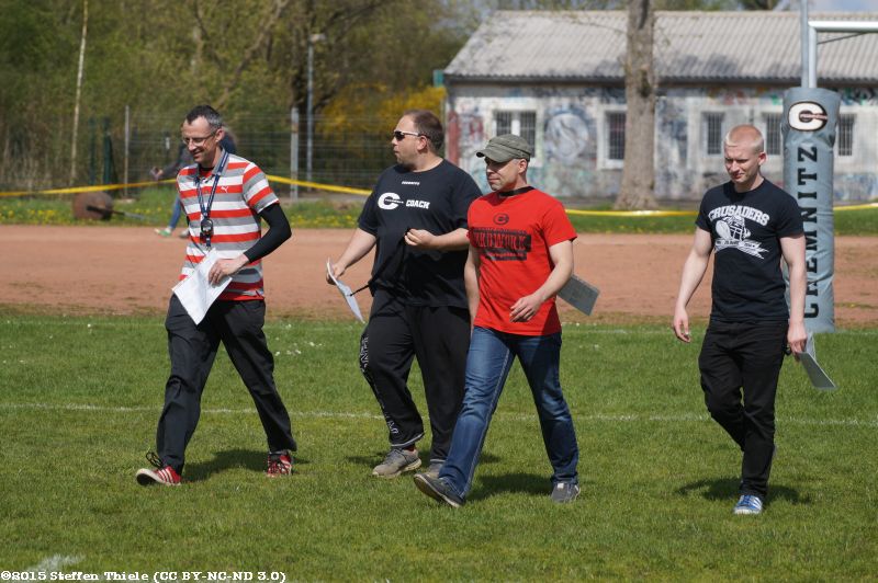 Gameday 26.04.2015 | Crusaders vs. Magdeburg Virgin Guards