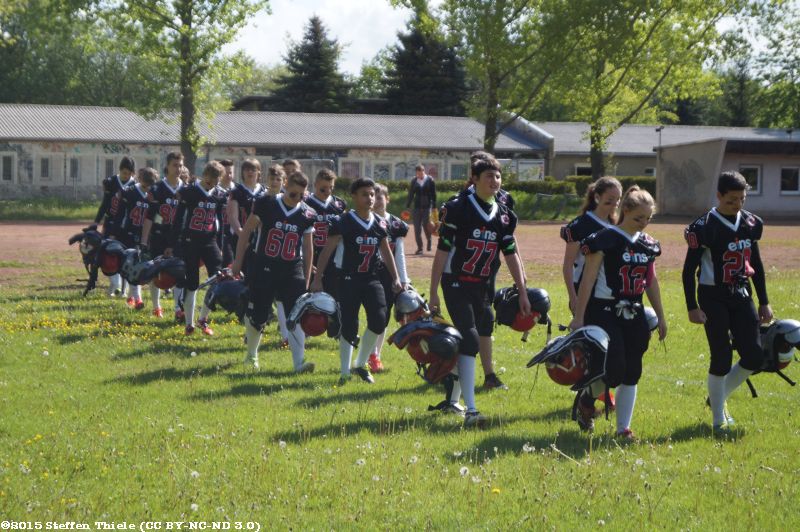 Gameday 17.05.2015 | Claymores vs. Dresden Monarchs U16