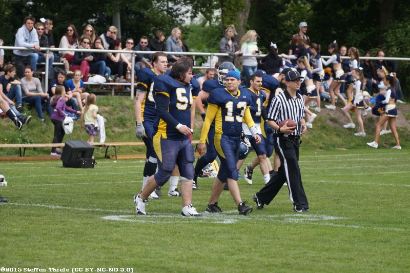 Gameday 31.05.2015 | Crusaders @ Jenaer Hanfrieds