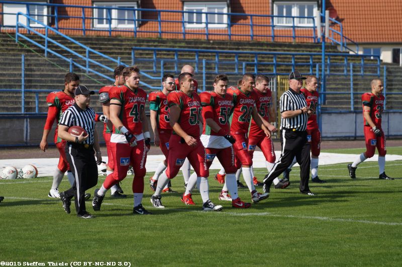 Gameday 23.08.2015 | Crusaders @ Magdeburg Virgin Guards