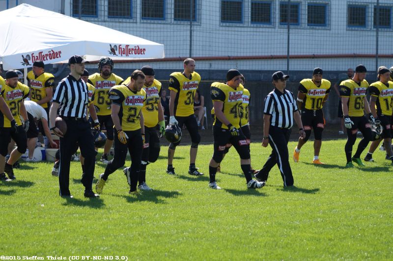 Gameday 30.08.2015 | Crusaders @ Wernigerode Mountain Tigers