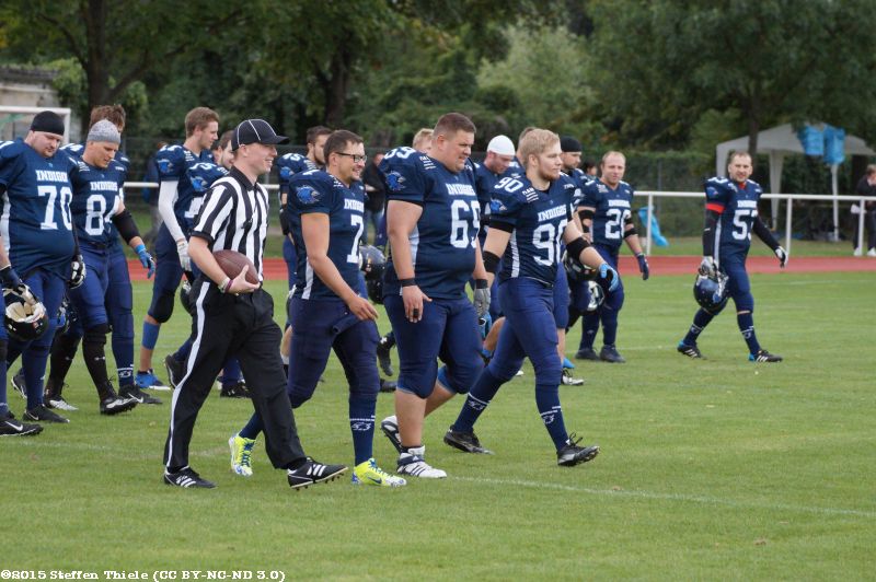 Gameday 06.09.2015 | Crusaders @ Erfurt Indigos