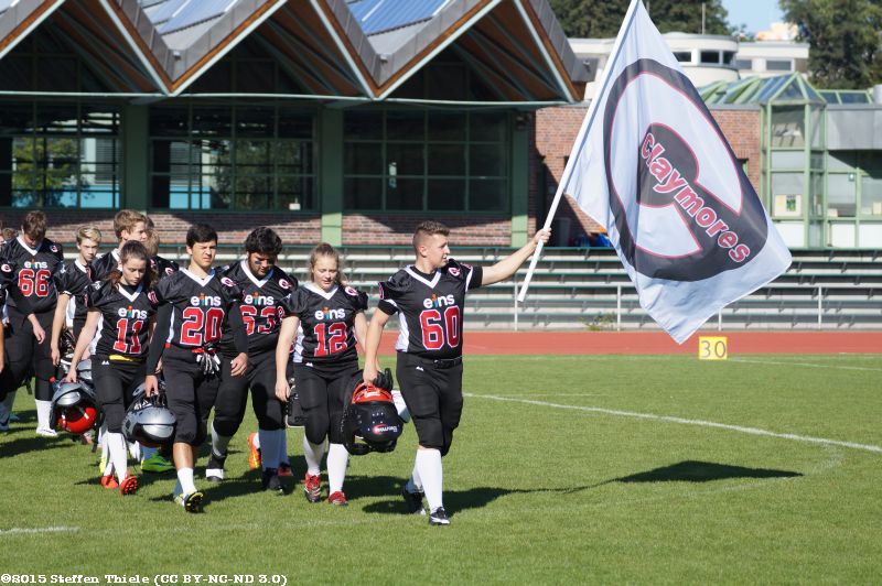 Gameday 19.09.2015 | Claymores @ Berlin Kobras