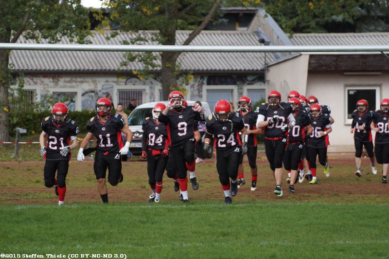 Gameday 20.09.2015 | Crusaders vs. Erkner Razorbacks