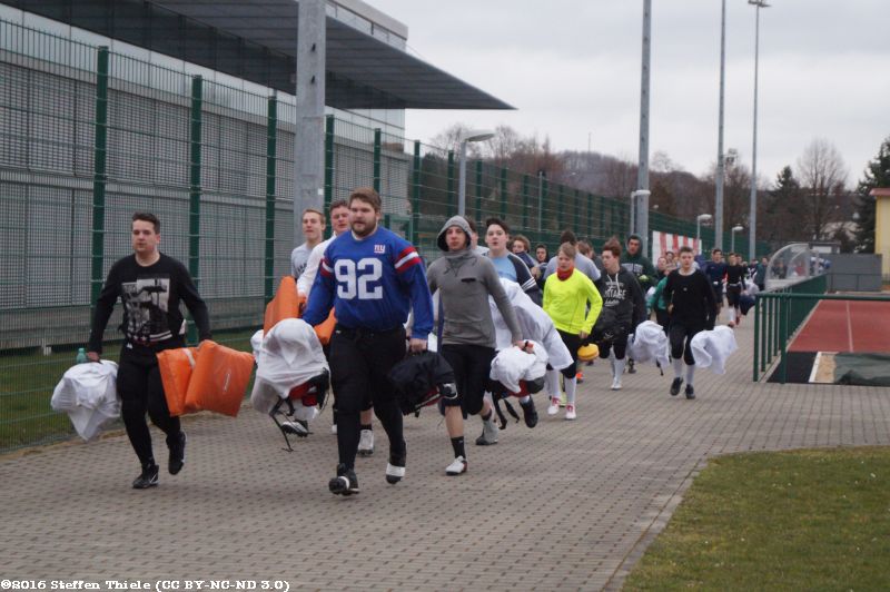 Varlets + Claymores Trainingscamp 20.03.2016