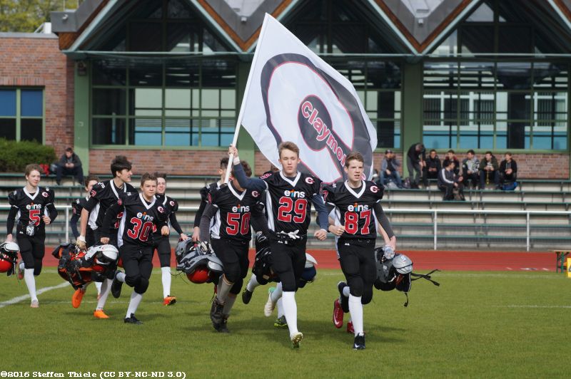 Gameday 16.04.2016 | Claymores @ Berlin Kobras
