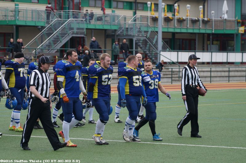 Preseason 17.04.2016| Crusaders @ Radebeul Suburbian Foxes