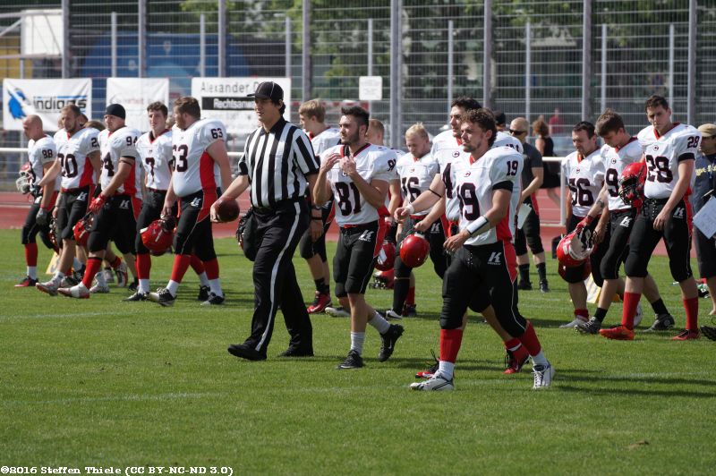 Gameday 30.07.2016 | Crusaders @ Erfurt Indigos