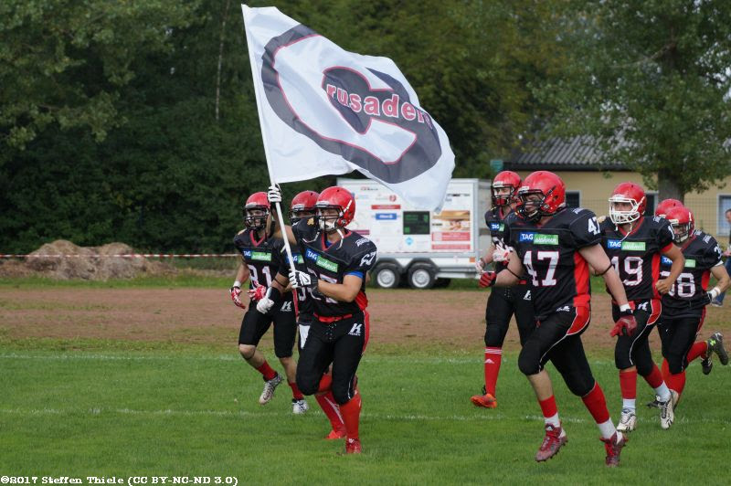 Gameday 27.08.2017 | Crusaders vs. Halle Falken
