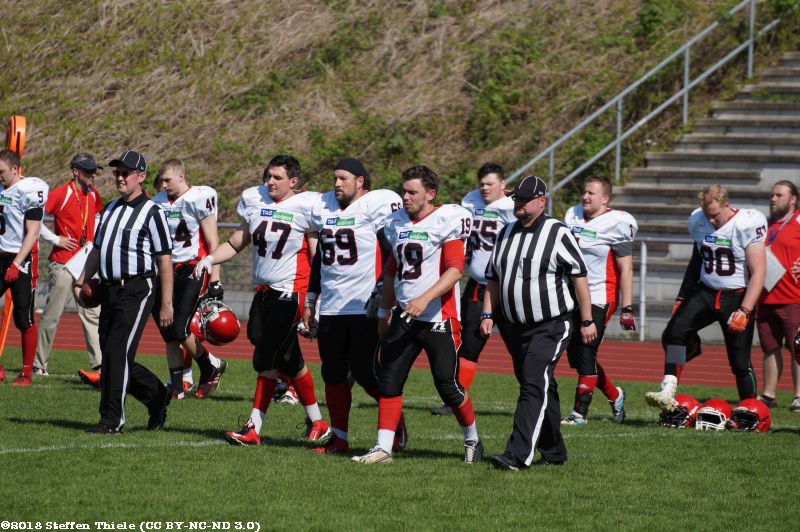 Gameday 28.04.2018 | Crusaders @ Berlin Kobras