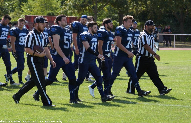 Gameday 12.08.2018 | Crusaders @ Erfurt Indigos