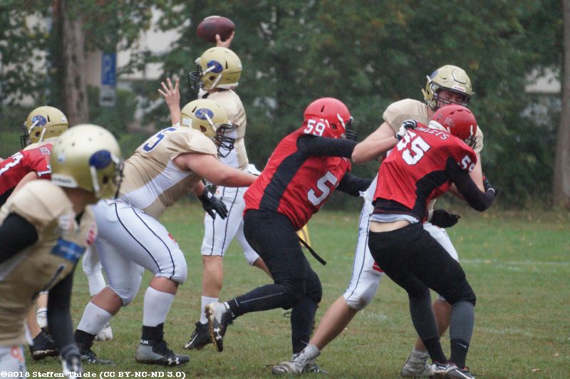23.09.2018 Scrimmage Varlets vs. Dresden Monarchs