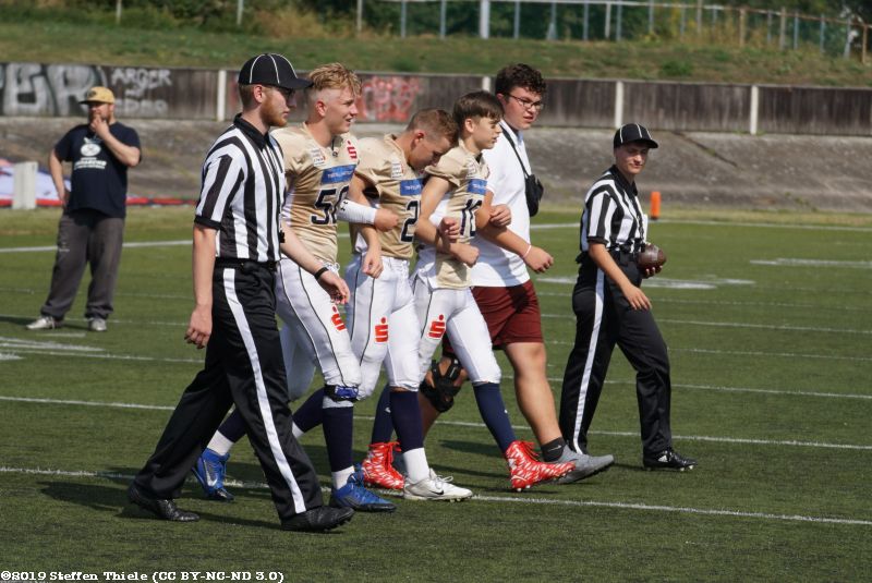 Gameday 24.08.2019 | Claymores @ Dresden Monarchs U16